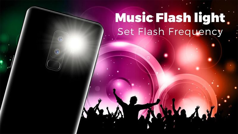 Music Flashlight - Music Strobe Light & Discolight